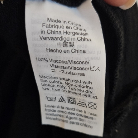 Madewell Side-Button Easy Dress Black Mini Dress size XS - Picture 6 of 10